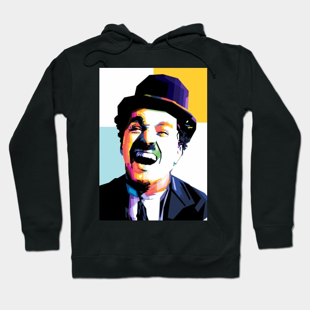 Charlie Chaplin Hoodie by Wijaya6661